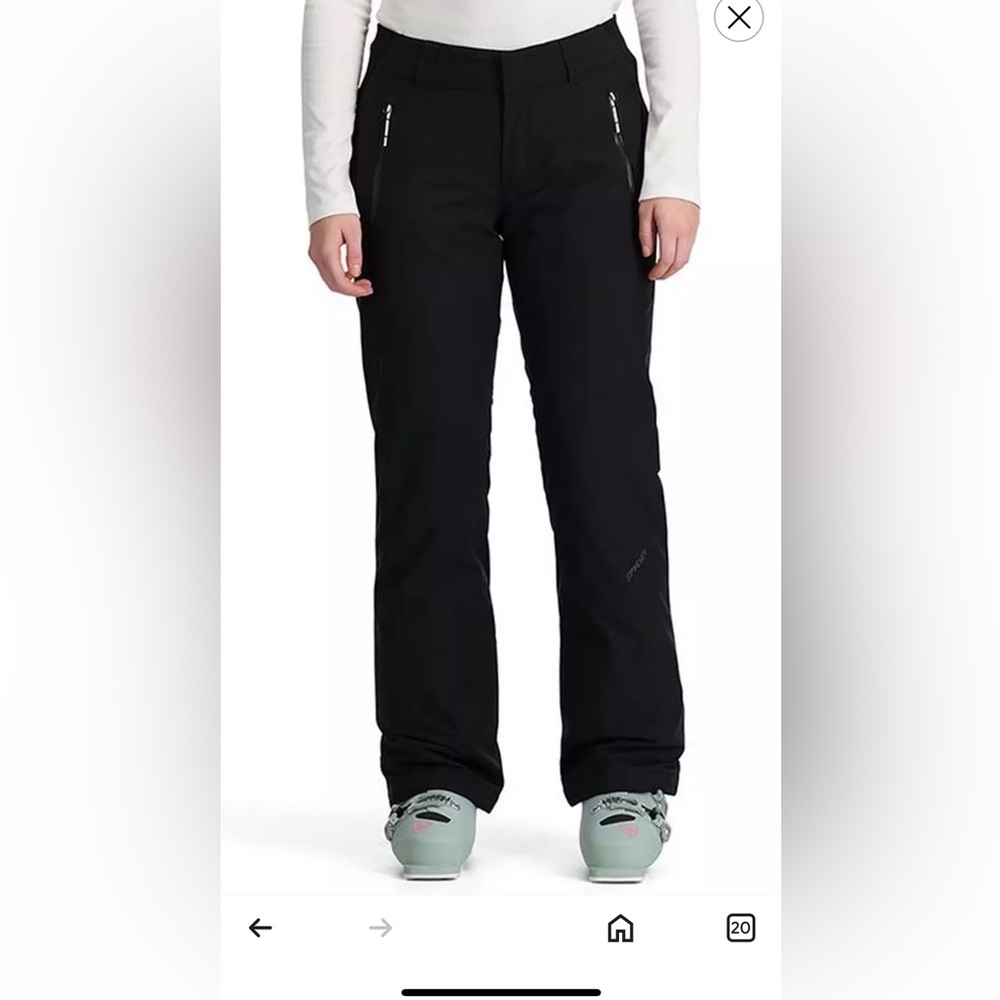 Spyder Women's Winner Insulated Black Ski Pants